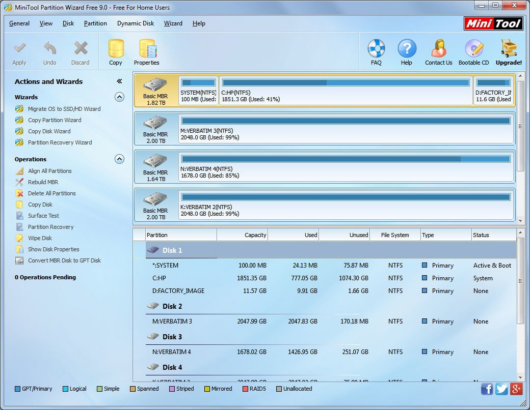 MiniTool Partition Wizard 12 Download