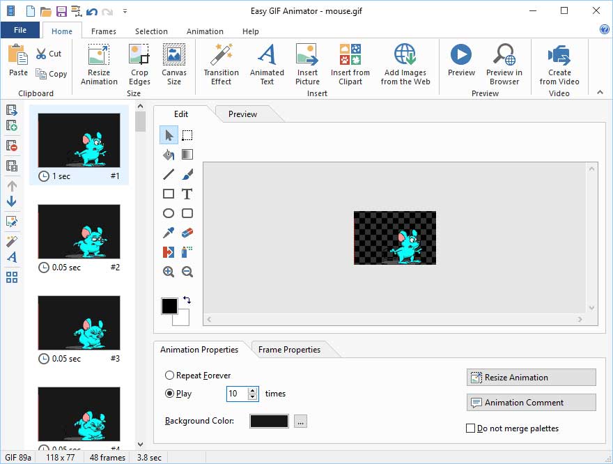 Blumentals Easy GIF Animator Free Download